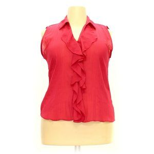 STYLE & CO BLOUSE (RED)
